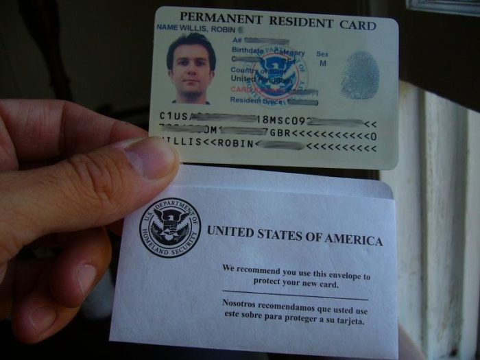 Защита Green Card