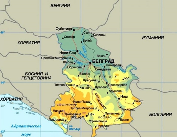 10 самых красивых городов Сербии