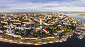 Какие города входят в Архангельскую область